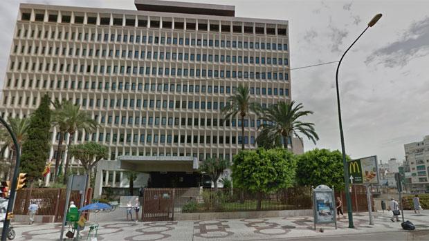 Sede central de Hacienda en Málaga, en la avenida de Andalucía