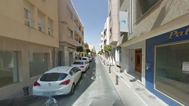 La calle Almería, donde tuvieron lugar los hechos