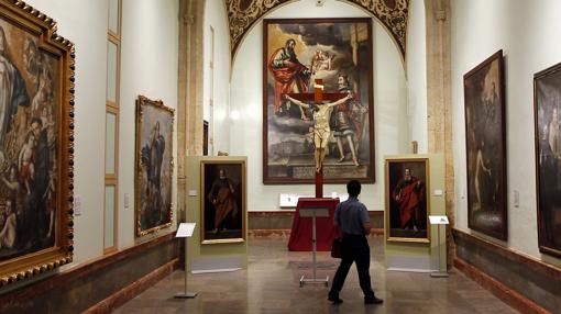 El Señor de la Caridad, en el Museo de Bellas Artes