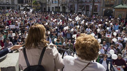 Manifestación en Huelva