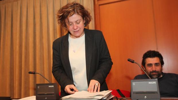 La teniente de alcalde de Hacienda, Alba Doblas, en un Pleno