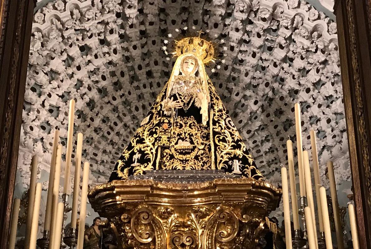 La Virgen de los Dolores, para su septenario