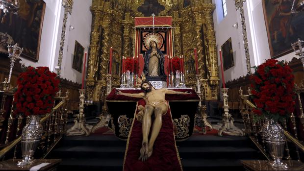 El Señor de la Caridad, tras su restauración