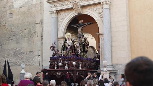 El Cristo de las Penas, en la Puerta de Santa Catalina