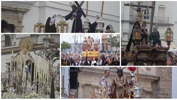 El sol da brillo al Martes Santo gaditano