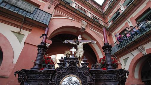 Caridad, en la Corredera