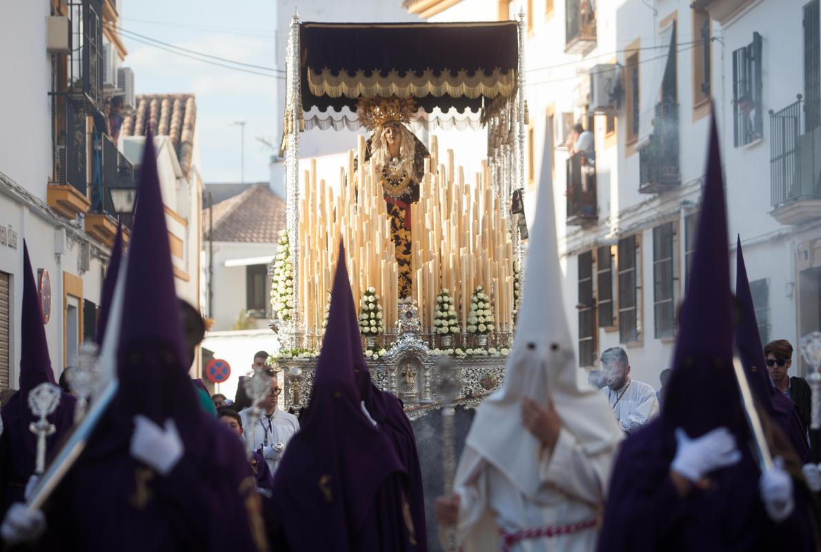 Nuestra Señora del Mayor Dolor, el pasado Miércoles Santo