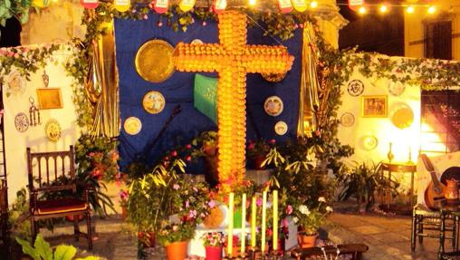 Cruz de mayo en Aguilar de la Frontera