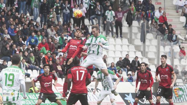 El Córdoba no pudo vencer al Mirandés el curso pasado