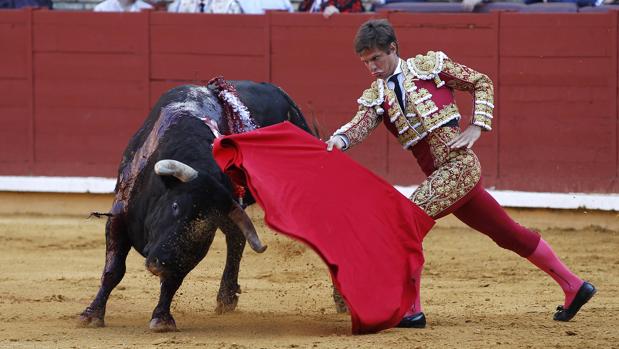 El Juli durante la pasada feria taurina de Nuestra Señora de la Salud