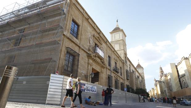 Obras en el Palacio Episcopal