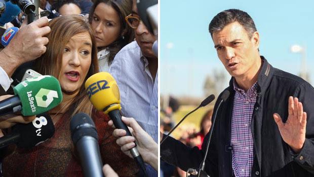 Verónica Pérez y Pedro Sánchez