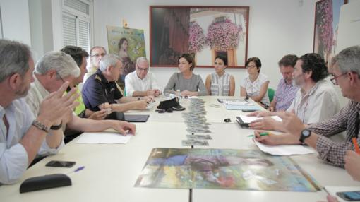 Reunión de la alcaldesa de Córdoba este miércoles en la Feria con Servicios Municipales