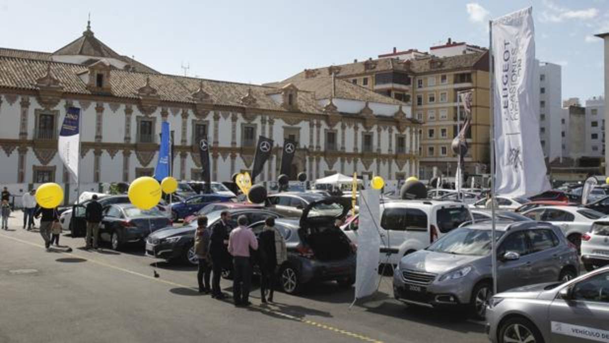 Imagen de la feria Expomotor Córdoba celebrada en marzo de 2016 en el Palacio de la Merced