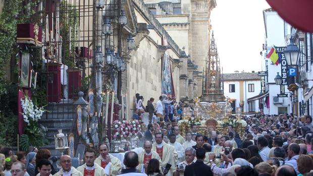 La Agrupación de Cofradías de Córdoba planteará cambios en la procesión del Corpus