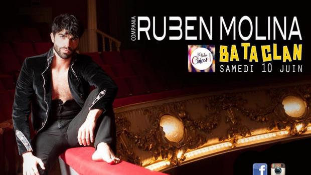 Rubén Molina, en el cartel anunciador del evento