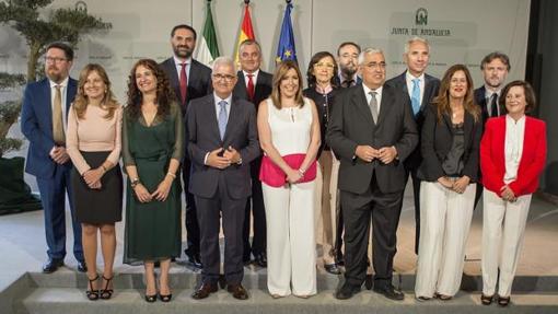 Toma de posesión de su nuevo equipo