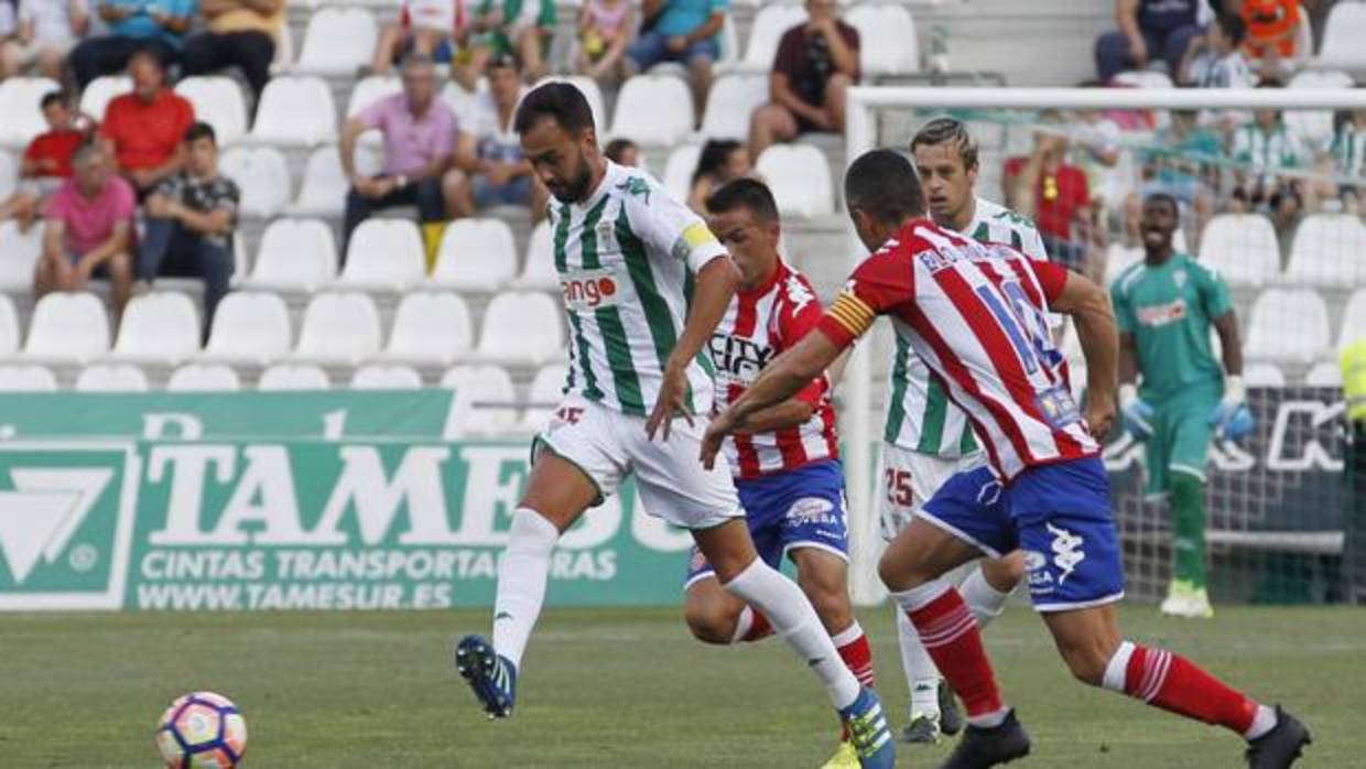 Deivid, en el partido ante el Girona