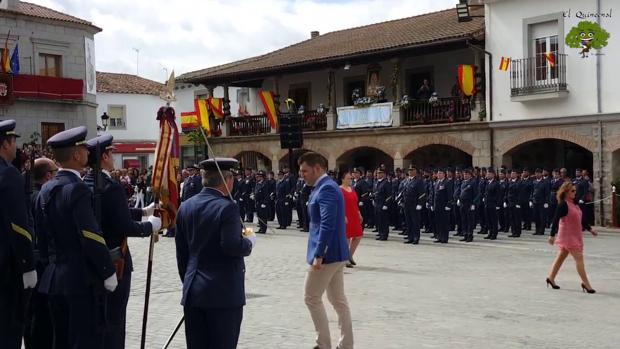 Jura de bandera civil celebrada el pasado 13 de mayo en Dos Torres