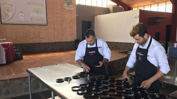 El chef Juanjo Ruiz, en Noriega 2017