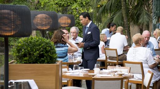 Terraza del Nobu de Marbella