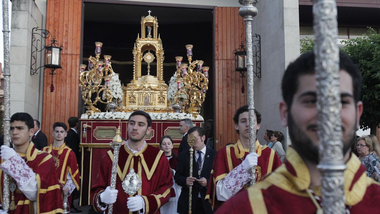 Corpus Christi de la hermandad de la Sagrada Cena