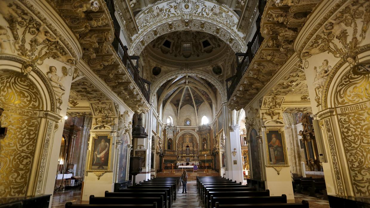 Interior de la iglesia de San Agustín