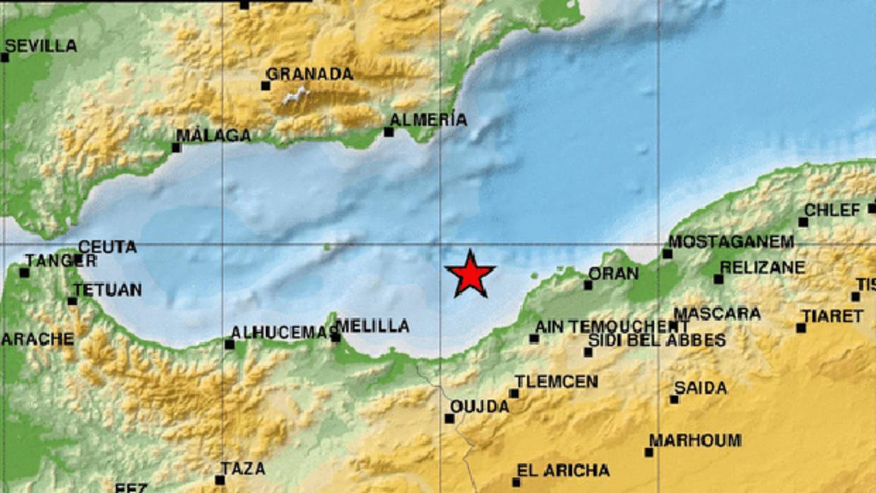 El terremoto ha tenido el epicentro en aguas del Mediterráneo