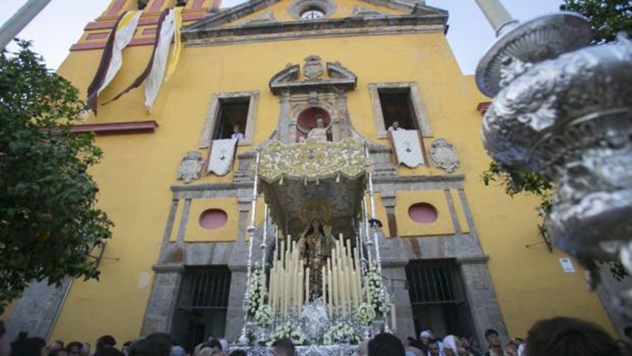 Procesión de la Virgen del Carmen el año pasado