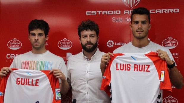 El Club Deportivo Lugo presenta a los exblanquiverdes Bernardo Cruz, Guille Donoso y Juan Carlos