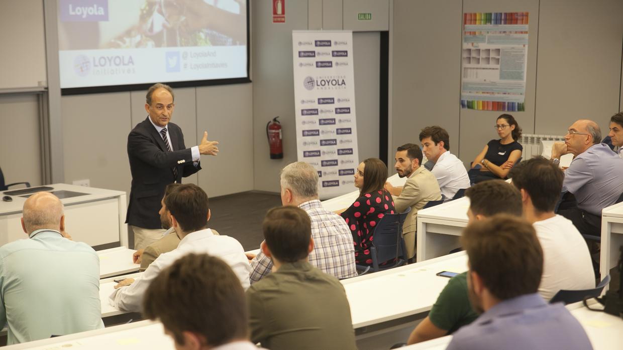 Imagen del encuentro de emprendedores celebrado en el campus de Loyola en Córdoba