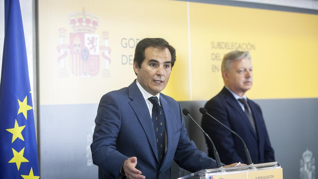 José Antonio Nieto, ayer durante un acto en Córdoba