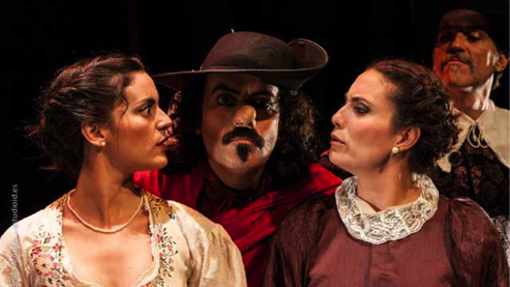 Un momento del montaje «Cyrano»