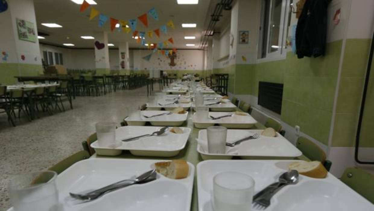 Los comedores escolares dan servicio a más de 59.000 usuarios