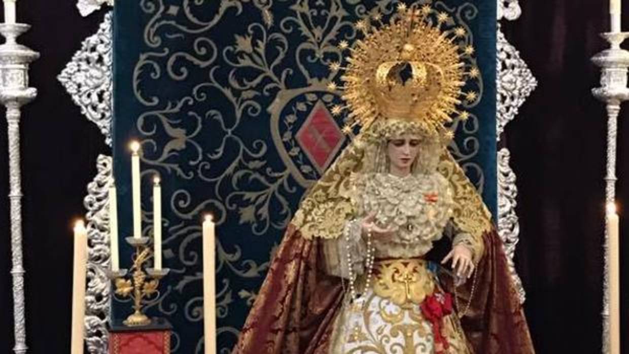 María Santísima de la Victoria también estará en el besamano magno.