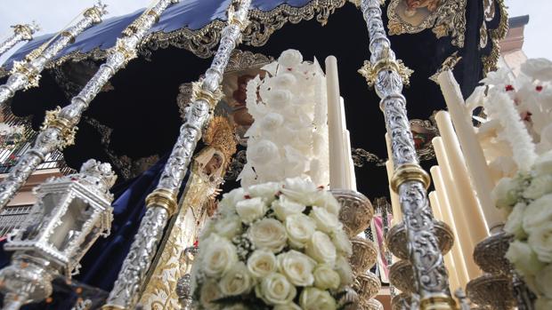 La Virgen de la Amargura de Córdoba visitará seis templos por su 75 aniversario