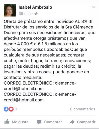 La alcaldesa de Córdoba denuncia un «hackeo» a su página de Facebook