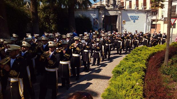 Así suena la banda del Cristo del Mar de Vélez-Málaga