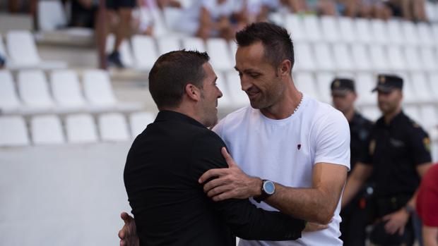 Luis Carrión, técnico del Córdoba CF: «Hay que disfrutar un poco de las victorias»