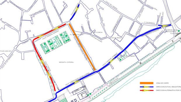 Movilidad cortará al tráfico dos calles del Naranjo y el Casco Histórico a partir del lunes