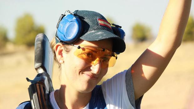 Fátima Gálvez se queda a las puertas de las medallas en el Mundial de tiro en Moscú