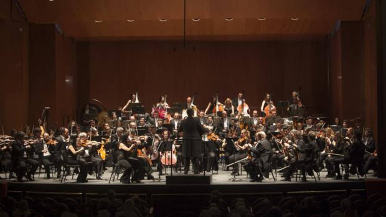 La Orquesta de Córdoba, durante un concierto