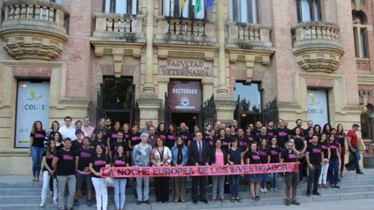 Presentación de la Noche de los Investigadores en el Rectorado