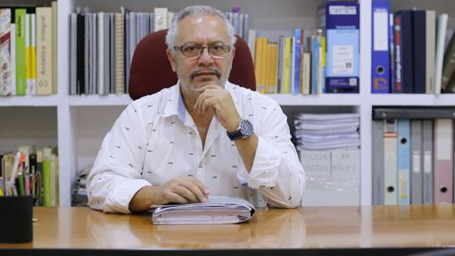 Juan José Lozano, en las instalaciones de su firma, Alprocor