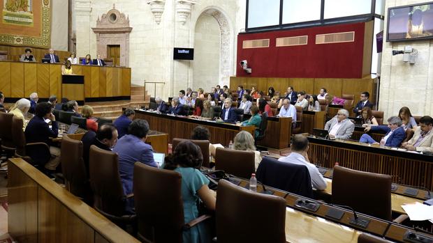 Pleno del Parlamento Andaluz