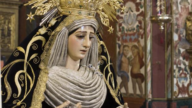 La restauración de la Soledad de San Cayetano de Córdoba consolidó la estructura de la imagen