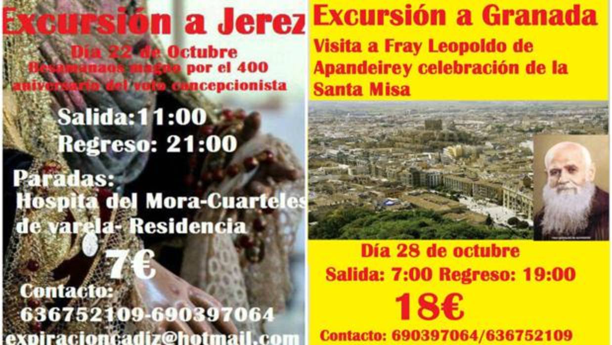 La cofradía de Expiración tiene previstas sendas excursiones a Jerez y Granada