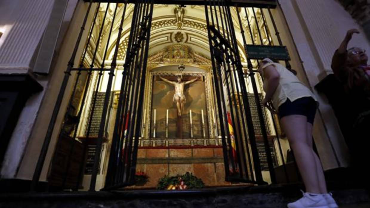 Capilla donde está enterrado el Inca Garcilaso de la Vega en la Mezquita-Catedral de Córdoba
