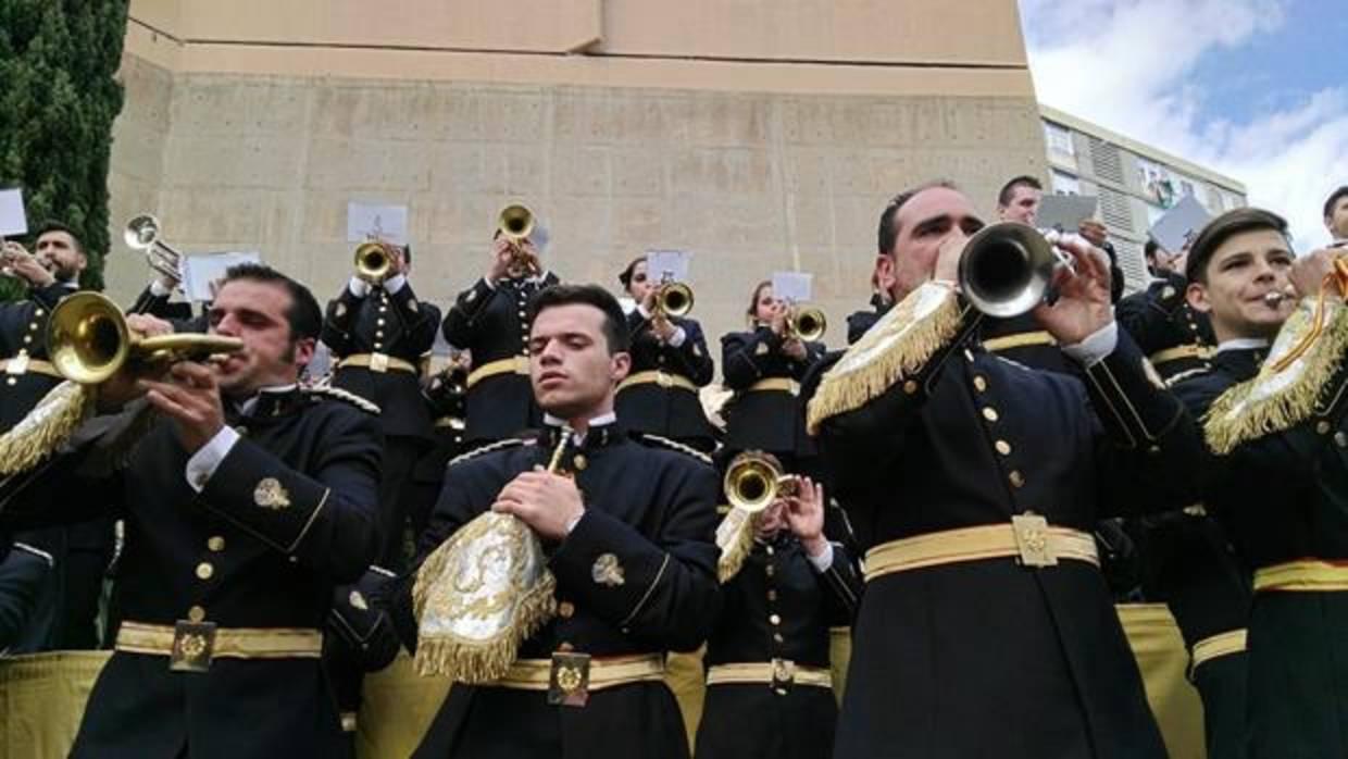 La banda de la Salud, en un concierto