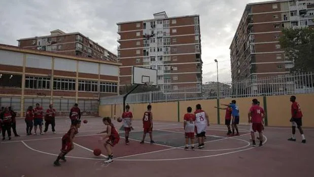 El ruido de los entrenamientos tapona el baloncesto base malagueño